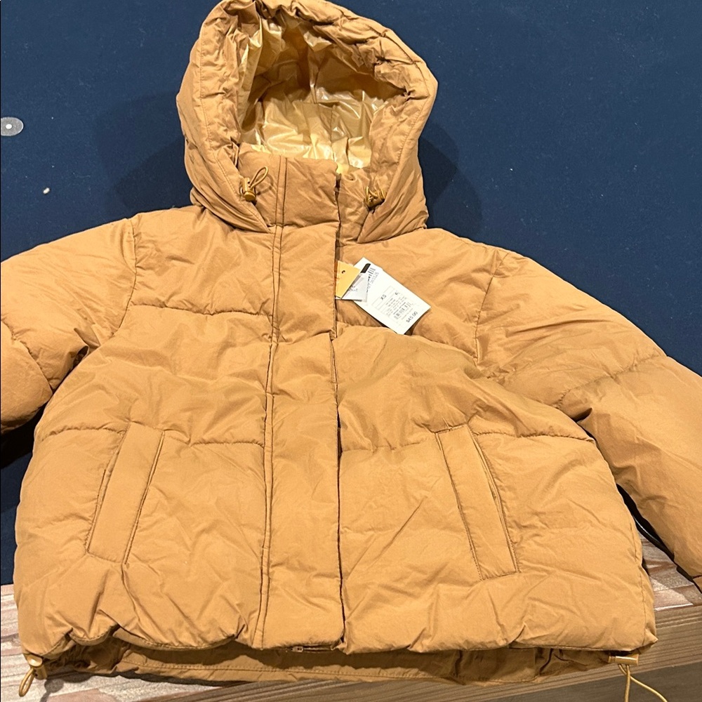 a new day Kids Brown Puffer Jacket